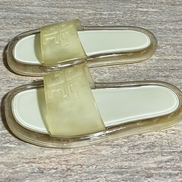 Tory Burch ivory bubble jelly Slides - Picture 5 of 16